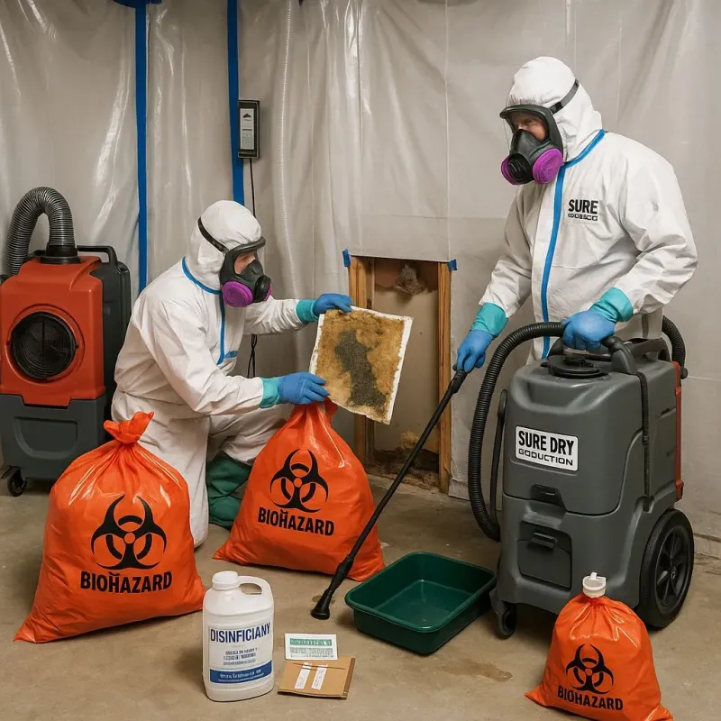 Contaminated Water Handling Protocols process in Whitaker, PA