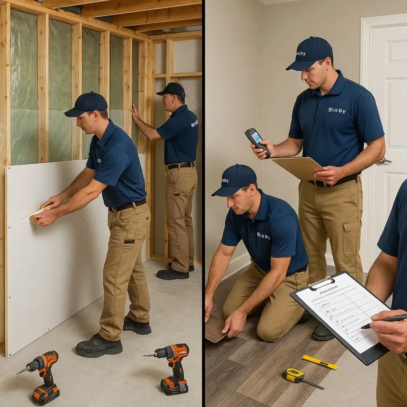 Repairs and Reconstruction process in Whitaker, PA