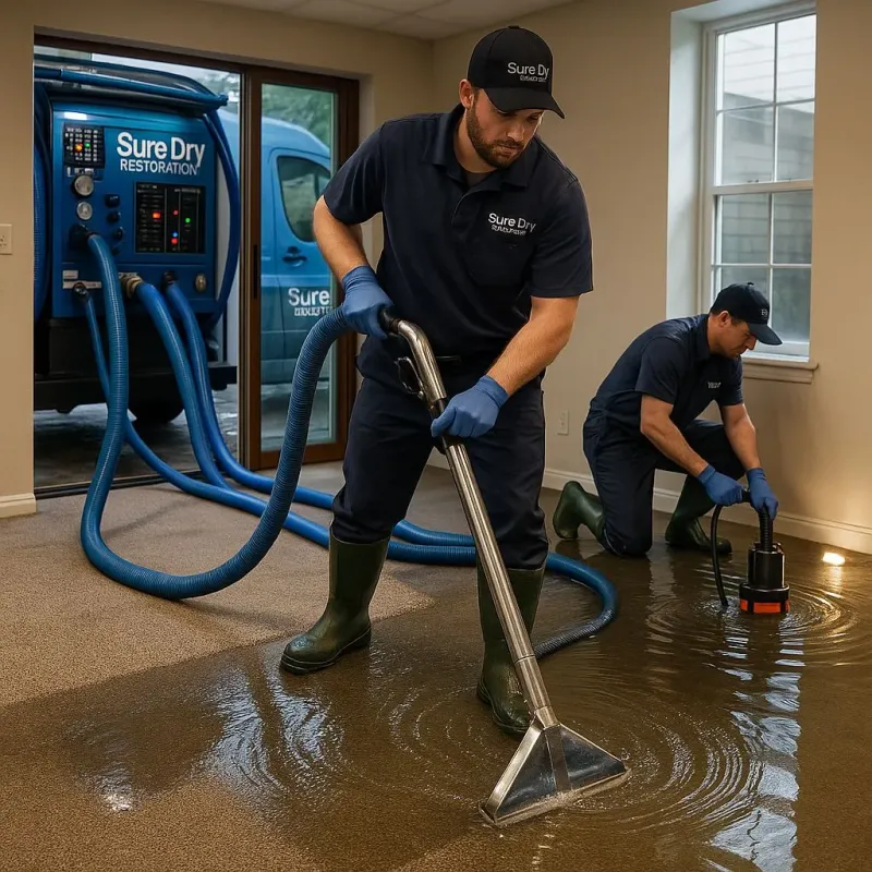 Water Extraction and Removal process in Whitaker, PA